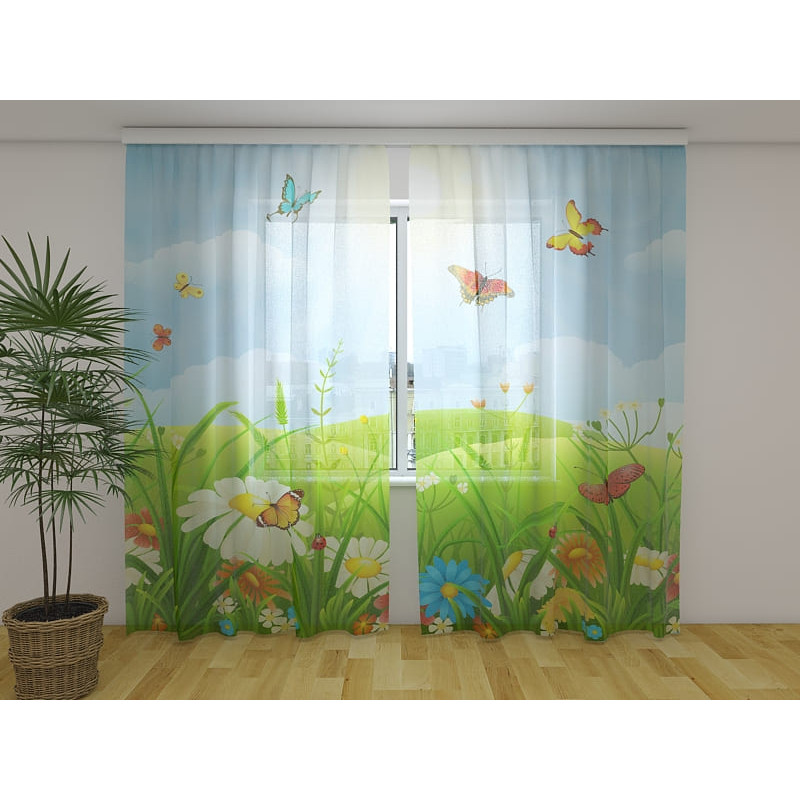 1,00 €Tenda personalizzata - le farfalle scendono in campo