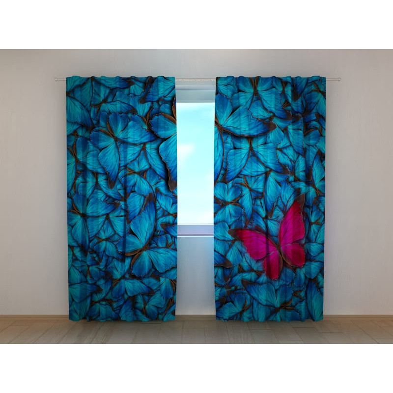 0,00 € Mukautettu verho - paljon perhosia