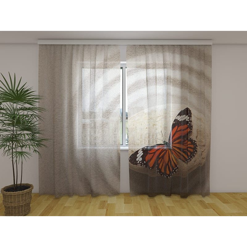 0,00 € Personalized curtain - with a magnetic butterfly