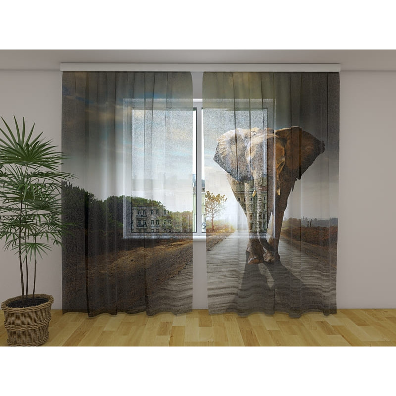 0,00 € Aangepaste tent - met een wandelende olifant