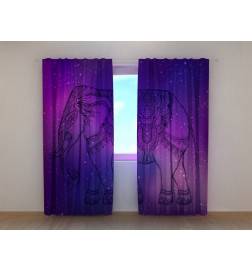 0,00 €Cortina personalizada - com um elefante indiano