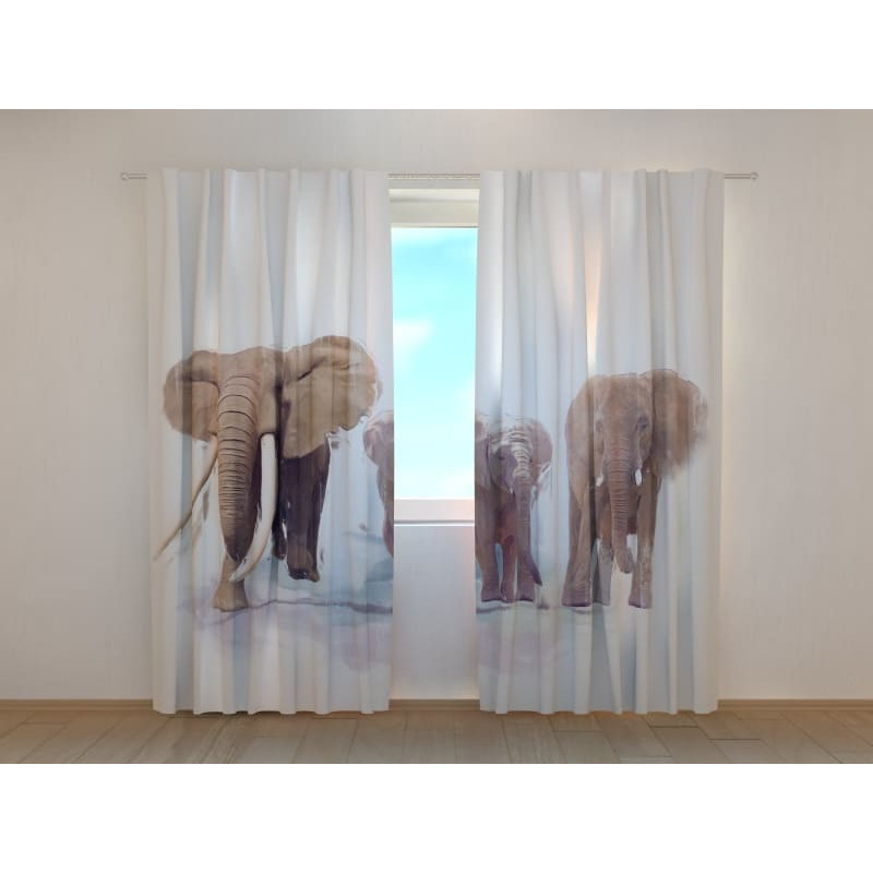 0,00 €Tente personnalisée - avec une famille d'éléphants