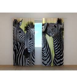Custom tent - with three chattering zebras