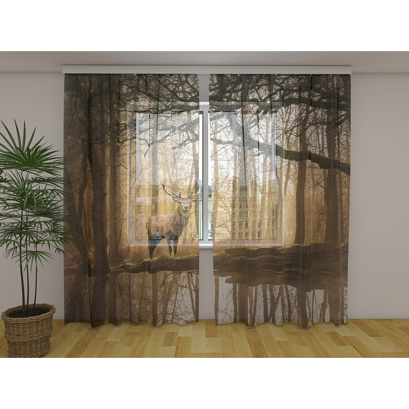 0,00 €Tente personnalisée - avec un cerf à l'étang