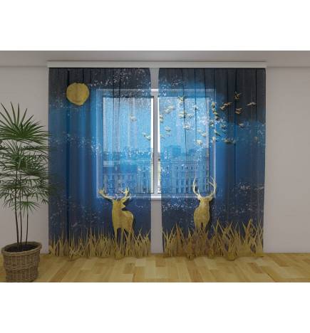 Tenda personalizada - apresentando cervos de duas estrelas