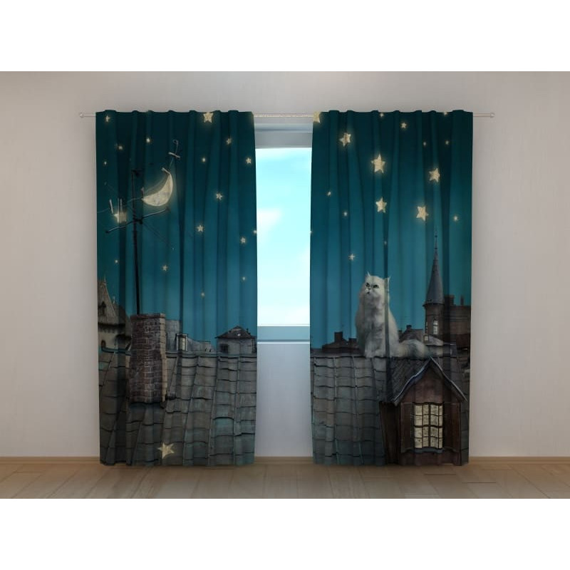 0,00 € Tent op maat - met een kat op het dak