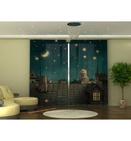 Šotor po meri - z mačko na strehi