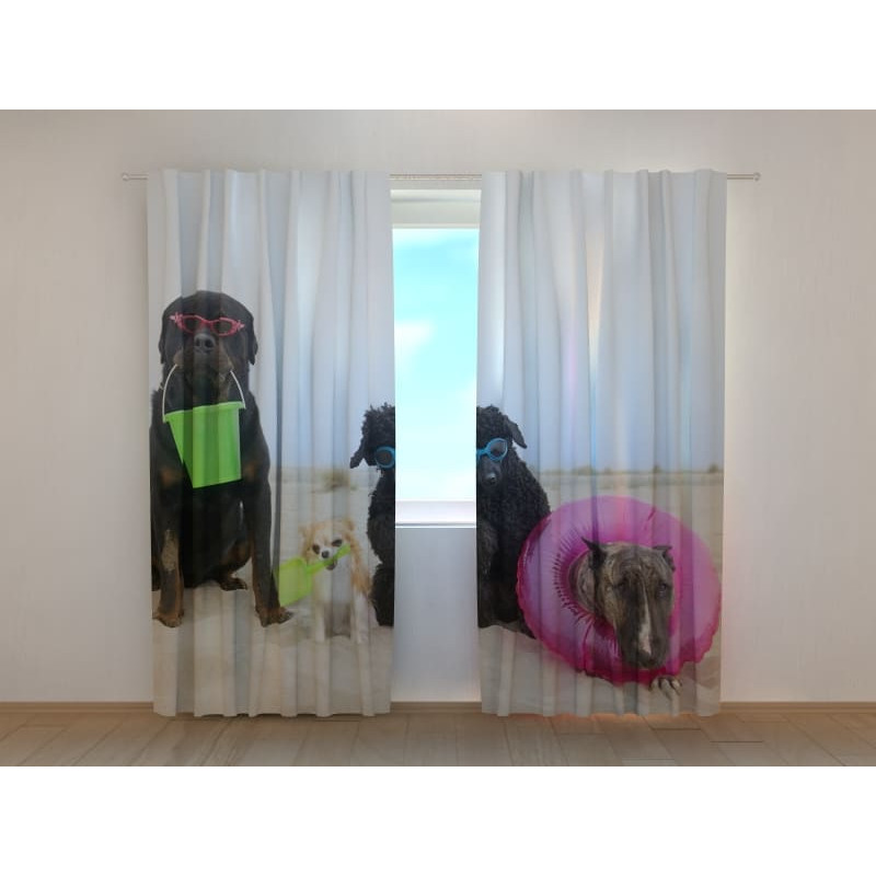 0,00 € Personalized curtain - with two dogs on vacation 0,00 € Personalized curtain - with two dogs on vacation