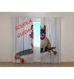 Tente sur mesure - auto-école pour chiens - Bulldog