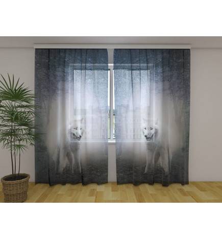 Pasūtījuma telts - ar vilkiem naktī