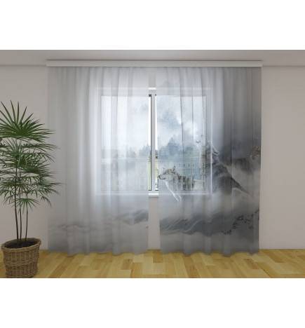 Cort personalizat - cu lupi urlători