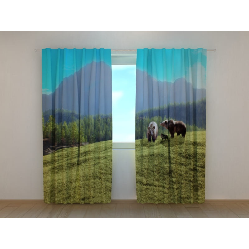 1,00 €Tenda personalizzata - con una famiglia di orsi