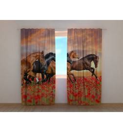 Custom tent - with galloping horses
