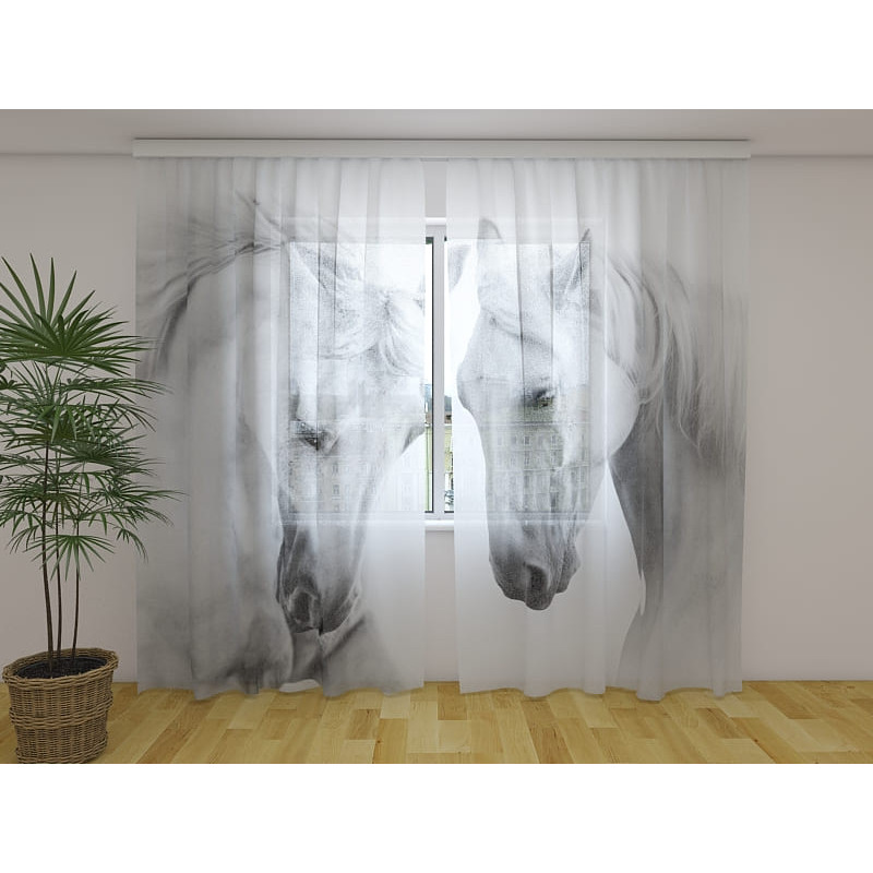 0,00 € Custom tent - with two white horses