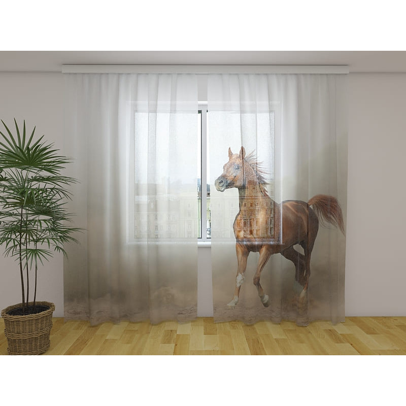 0,00 €Tenda personalizada - com um cavalo a trote