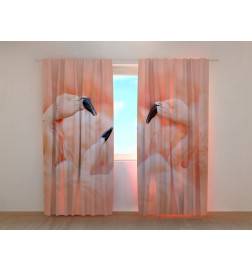 0,00 € Gepersonaliseerd gordijn - met flamingo's - Arredalacasa
