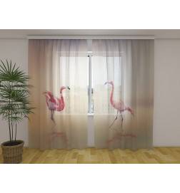 Tenda personalizada - com dois flamingos