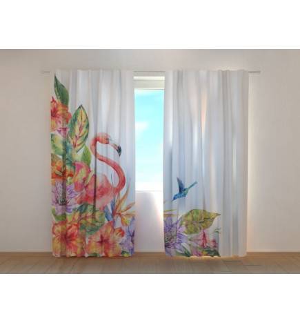 0,00 € Custom tent - with colorful flamingos