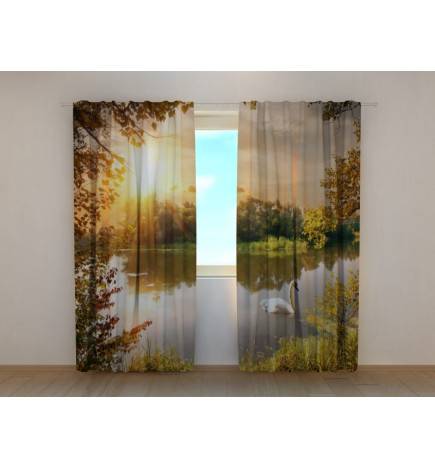 0,00 € Carpa personalizada - con un cisne en el estanque