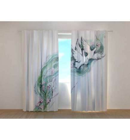 1,00 €Tenda personalizzata - con due colombe in volo