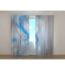 0,00 € Maßgeschneiderter Vorhang – blau schattiert