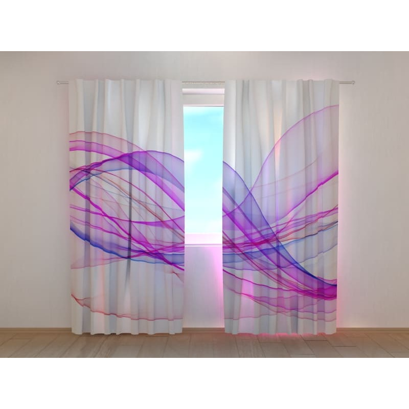 0,00 € Gepersonaliseerde tent - Abstract met paarse golven