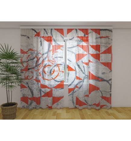 Custom Tent - abstraktes und geometrisches Dreieck