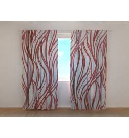 Posebna tenda - abstraktna - z rdečimi lijanami