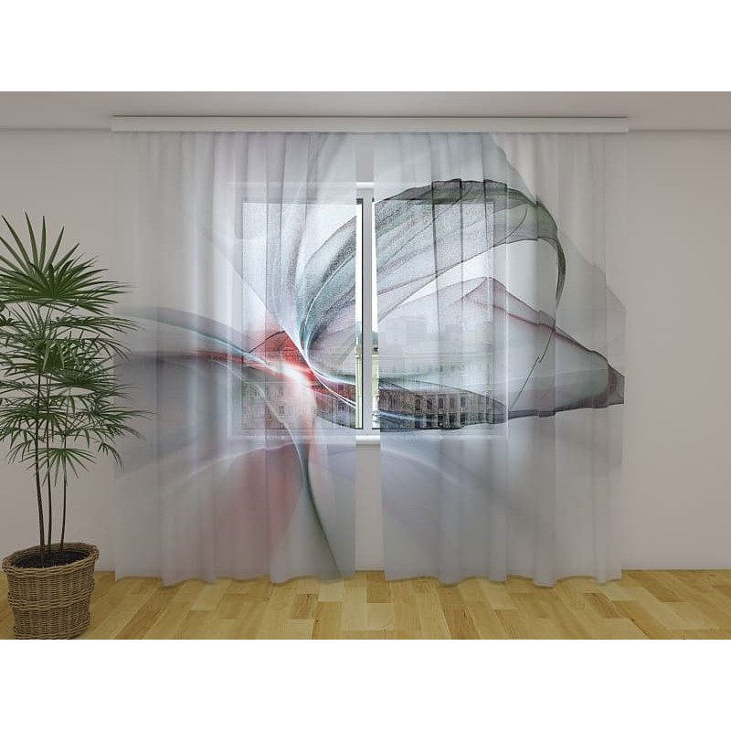 1,00 €Tenda personalizzata - stravagante in bianco e nero