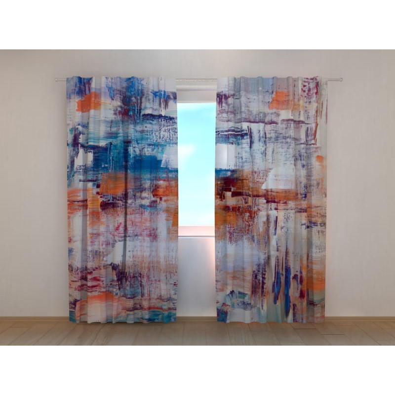 1,00 € Custom Tent - Abstract Orange and Blue 1,00 € Custom Tent - Abstract Orange and Blue