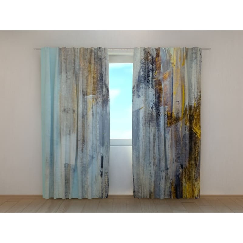 0,00 € Custom curtain - abstract and rustic
