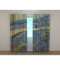 Custom curtain - Van Gogh - autumn landscape