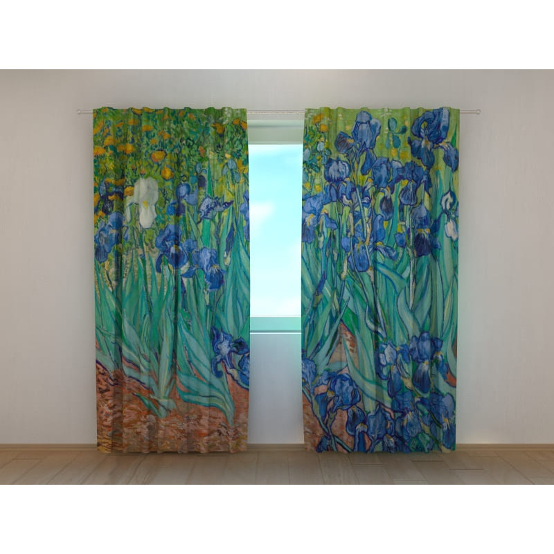 0,00 € Cortina personalizată - Vincent Van Gogh - flori de iris