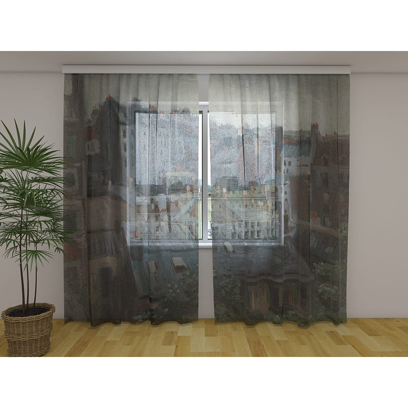 0,00 € Custom Curtain - Van Gogh - View of Paris