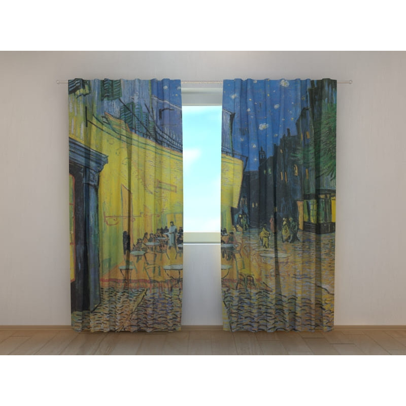 0,00 € Zavesa po meri - Van Gogh - terasa kavarne