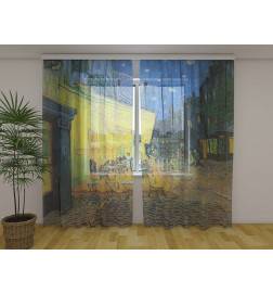 Custom Curtain - Van Gogh - kavinės terasa