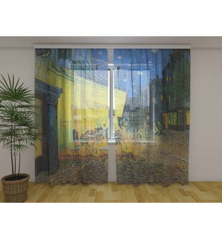 Maßgeschneiderter Vorhang – Van Gogh – Caféterrasse