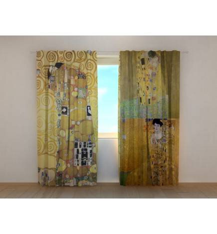 Käsitelty teltta - Gustav Klimt - Collage