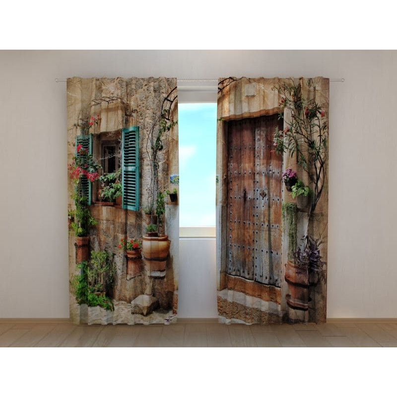 1,00 €Tenda personalizzata - con la porta di una vecchia casa