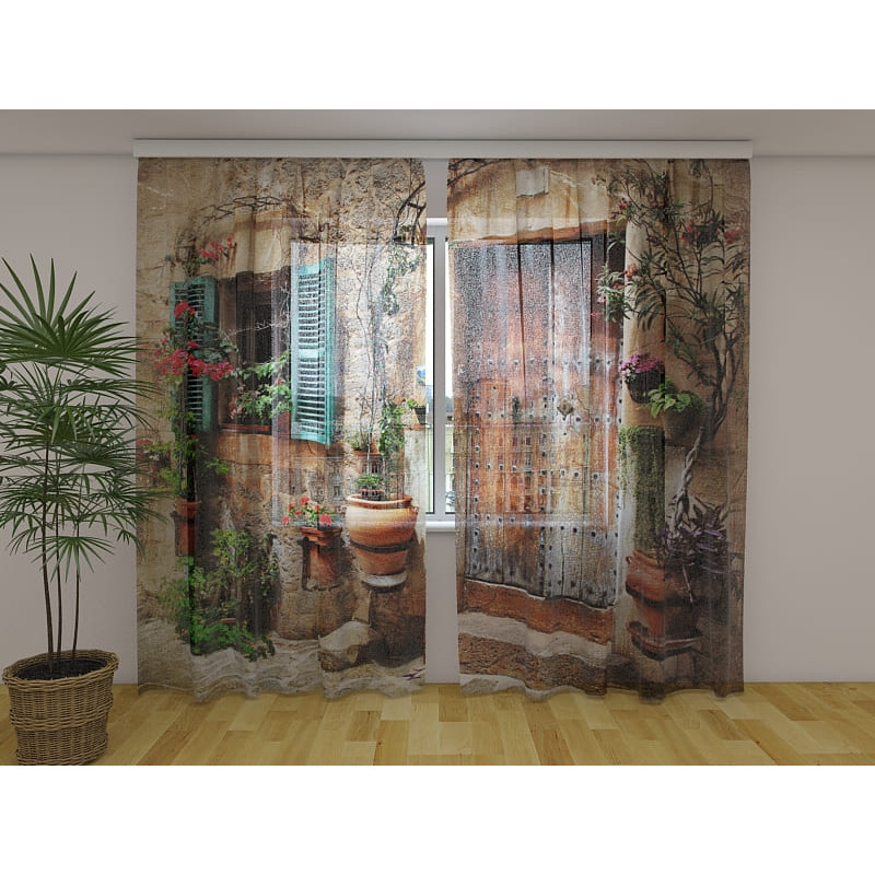 0,00 €Tenda personalizada - com a porta de uma casa velha