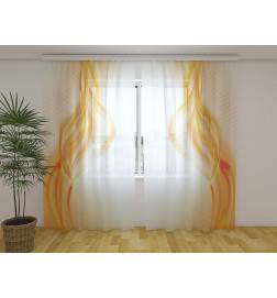 Cortina Personalizada - Fina e Dourada