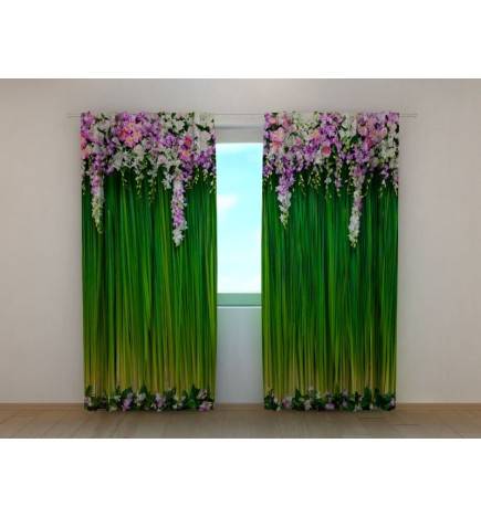 0,00 €Rideau sur mesure - printemps et vert foncé