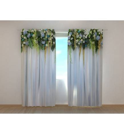 0,00 € Custom curtain - spring - gray and floral