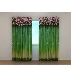 0,00 € Custom curtain - Spring with flowers on top