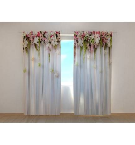 0,00 € Personalized curtain - Spring with colorful flowers