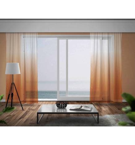 0,00 € Zavesa po meri - elegantna in dolgočasno oranžna