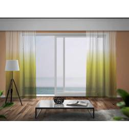0,00 €Rideau sur mesure - Elégant et jaune olive