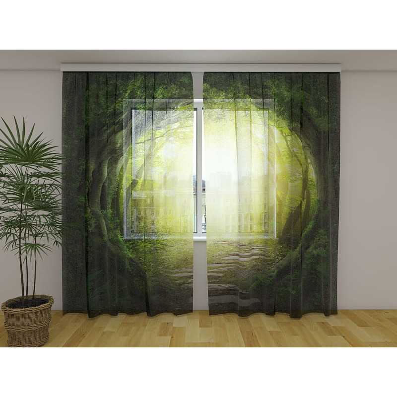 0,00 € Tent op maat - met een tunnel in het bos