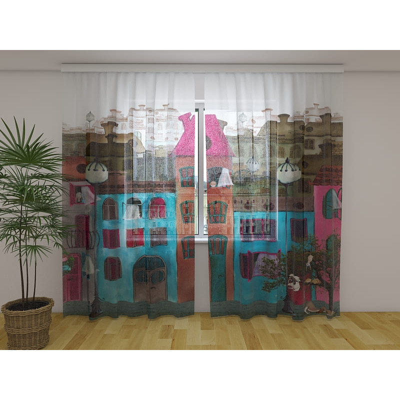 0,00 €Tenda personalizada - com casinhas coloridas