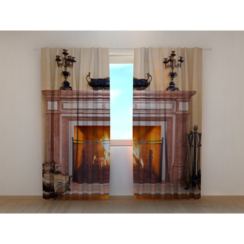 0,00 € Zavesa po meri - s kaminom v moji hiši